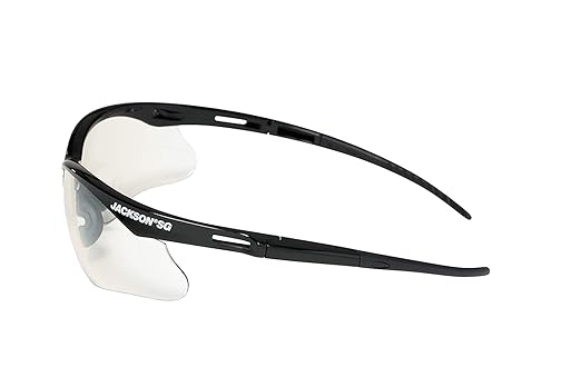 Jackson Safety SG Safety Glasses - Eye Protection for Men & Women - ANSI Z87.1 - Pack of 12 (Multiple Styles)