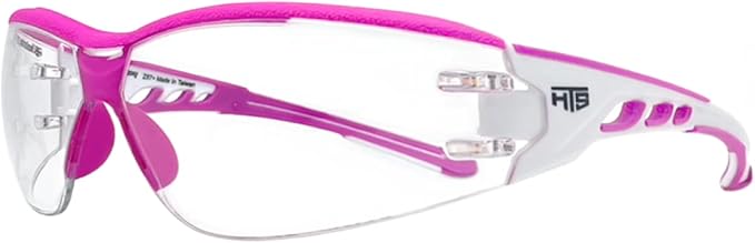 Super Flexible Lightweight Anti Fog Wrap-Around U6 Clear Shooting Safety Glasses with ANSI Z87.1 Scratch Resist