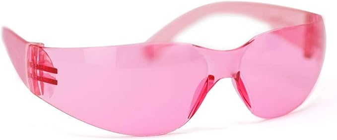 BISON LIFE Keystone Color Lens Safety Glasses | Anti Scratch | Impact Resistance | ANSI Z87.1 Standard | UV 400 Protection