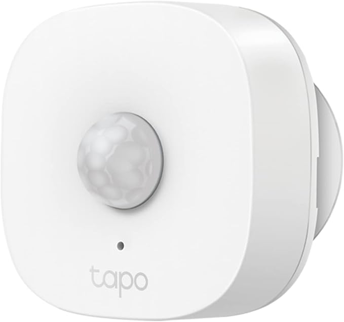 TP-Link Tapo Motion Sensor, Requires Tapo Hub, Long Battery Life w/Sub-1G Low-Power Wireless Protocol, Wide Range Detection, Adjustable Sensitivity, Real-Time Notification, Smart Action, Tapo T100