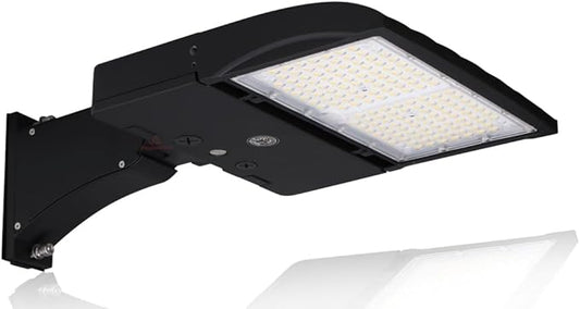 277-480V - 150 Watt NextGen IV Series LED Parking Lot Light - 22,500 Lumen - 5000K - Arm Mount - Black