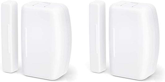 THIRDREALITY Zigbee Contact Sensor 2 Pack,Door and Window Monitor, Home Automation,Works with Home Assistant,SmartThings,Aeotec,Homey,Hubitat or Echo Devices with Build-in Zigbee Hub,hub Required