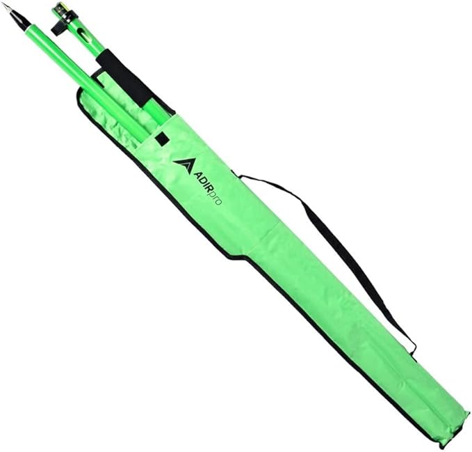 AdirPro 2 m Two-Piece GPS Rover Rod (Green)