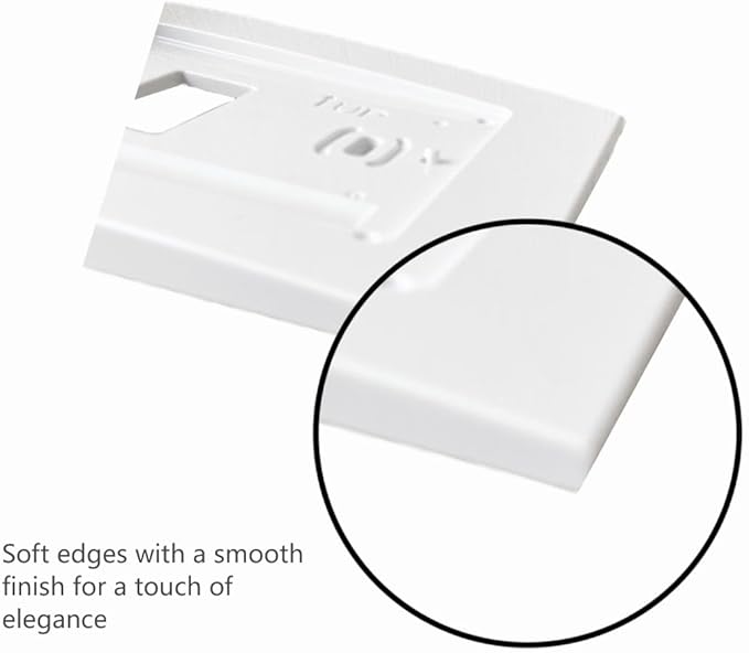 F61-2663 Wall Plate for Sen si Wi-Fi Programmable Thermostat,Hand Control, White (5)
