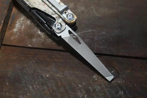 Cherev Tools 19-in-1 Multitool Pliers - Survival Gear Multi Tool with Pocket Knife, Wire Cutter, Ruler, Nail File, Can & Bottle Opener, Cutter, Scissors, Screwdrivers, Self-Driver Bits - Camo Finish