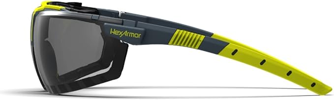 HexArmor VS300 Safety Glasses with Adjustable Side Arms Z87+ for Men and Women