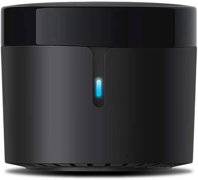 Broadlink RM4 Mini Smart Remote(2.4GHz Wi-Fi Only)- IR Blaster Hub for Smart Home Automation, Infrared TV Air Conditioner Remote Replacement Compatible with Alexa, Google Assistant, IFTTT