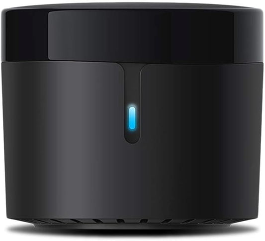 Broadlink RM4 Mini Smart Remote(2.4GHz Wi-Fi Only)- IR Blaster Hub for Smart Home Automation, Infrared TV Air Conditioner Remote Replacement Compatible with Alexa, Google Assistant, IFTTT