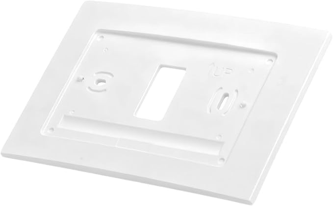 F61-2663 Wall Plate for Sen si Wi-Fi Programmable Thermostat,Hand Control, White (1)
