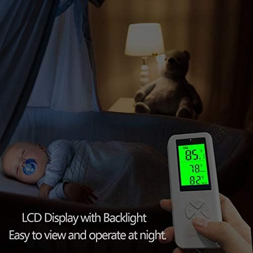 DIGITEN Wireless Temperature Controller Plug-in Thermostat Remote Control Reptile Thermostat Outlet with Temperature Sensor Wireless Thermostat for Home White