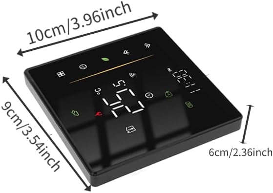 Smart Thermostat, Smart Thermostat Professional WIFI Programmable APP Control Energy Saving Flame Retardant Home Thermostat 95 to, Programmable