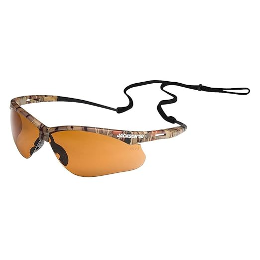 Jackson Safety SG Safety Glasses - Eye Protection for Men & Women - ANSI Z87.1 - Pack of 12 (Multiple Styles)
