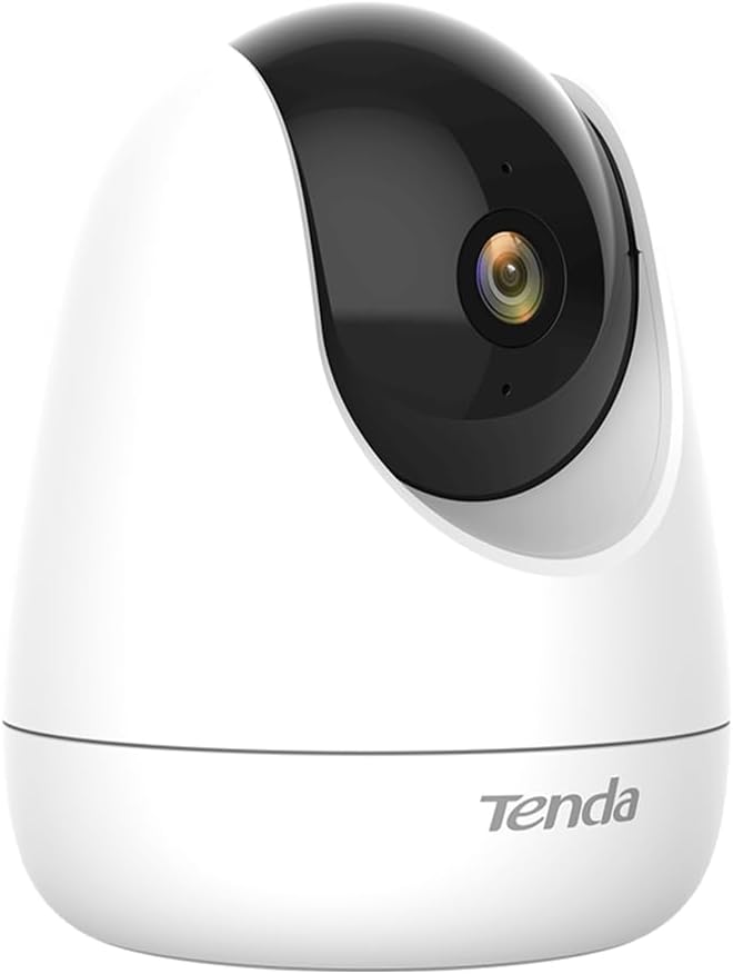 Tenda CP6 2K Indoor Wireless Pan Tilt Cameras for Home Security, Baby Monitor, Pet Camera with Phone APP, 2-Way Audio, Night Vision, Auto Tracking, Siren, AI Human & Motion Detection