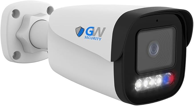 GW Security 16 Channel 12MP NVR 4K 25FPS Two-Way Audio Security Camera System - 16 8MP Face Recognition NDAA & TAA Compliant Bullet Cameras, 10 Smart AI Functions, Pre-Installed 4TB Hard Drive