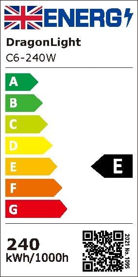 DragonLight 240W Commercial Grade Corn LED Light Bulb (1000 Watt Metal Halide/HID/HPS Replacement) E39 Large Mogul Base LED Lamp 3000K Warm White 32,400LM for High Bay Area Lighting