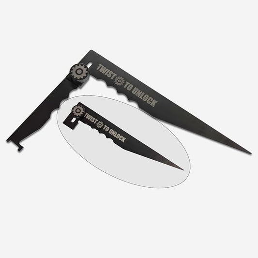 Latest Upgraded Foldable Firefighting Tools，Multi-functional Leverage Tool for First Responders and Firefighters, Easy Storage & Portability