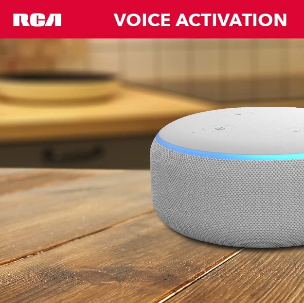 RCA Smart Light Bulbs, WiFi LED Light Bulb, Dimmable LED Lights, Dimmable 800 Lumens 10W (60W EQ A19), Compatible with Alexa and Google, Control from Anywhere with Smartphone, 2700K Soft White, 1-PK