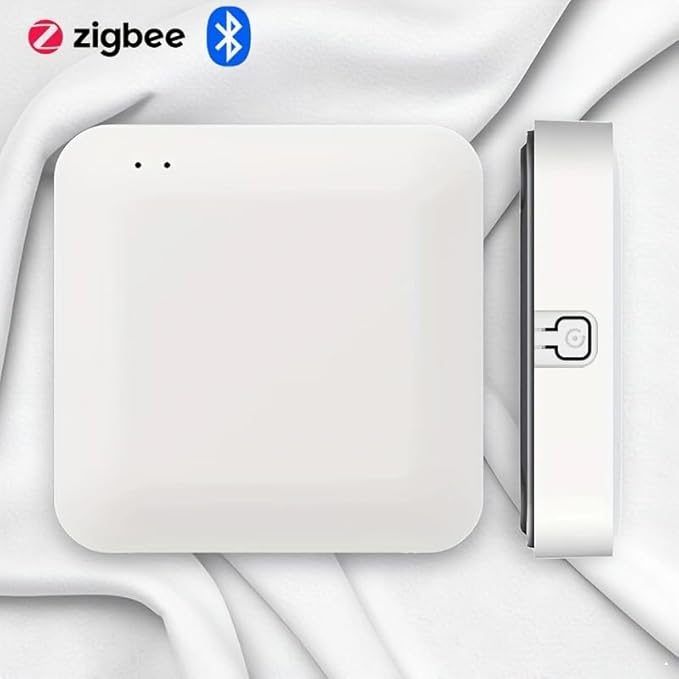 Zigbee 3.0 Smart Hub for Tuya & SmartLife APP - WiFi (2.4GHz Required) + Bluetooth Dual Mode Gateway, Compatible with Alexa & Google Home for Smart Home Automation