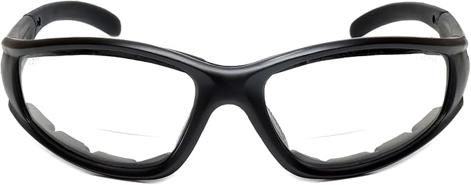 Calabria 23BF Sportster BiFocal Reading Safety Glasses Men Women UV Protection Wind Debris Anti Fog Slip Nylon Shatterproof