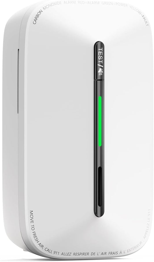 Jemay Carbon Monoxide Detector, Plug in Carbon Monoxide Detector with 3V Battery Backup for Home, 1 Pack