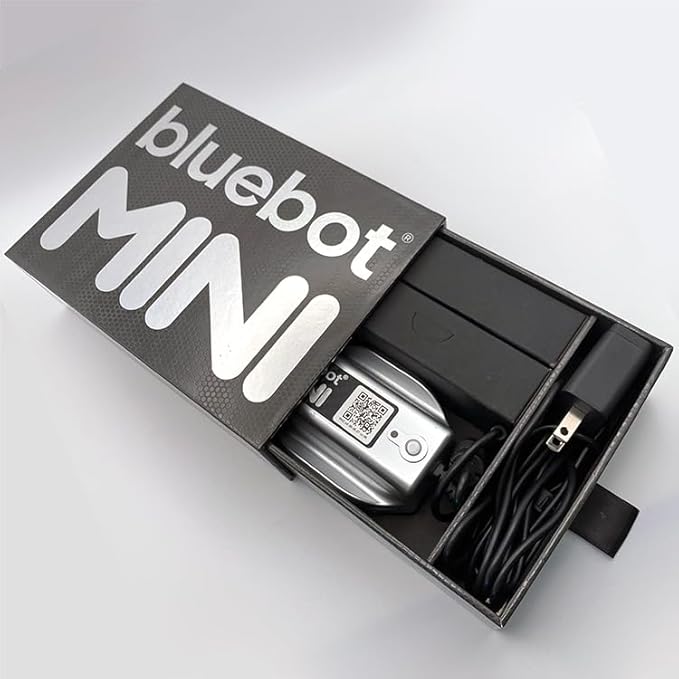 Bluebot Mini WiFi Water Meter, Bundle 2, Indoor/Outdoor, Clamp-on, Fits 3/4”-1” Pipes, Alerts, Live Usage & Leak Monitoring, 2-Year Bundle 15% Meter Discount, Ultra-Compact Design