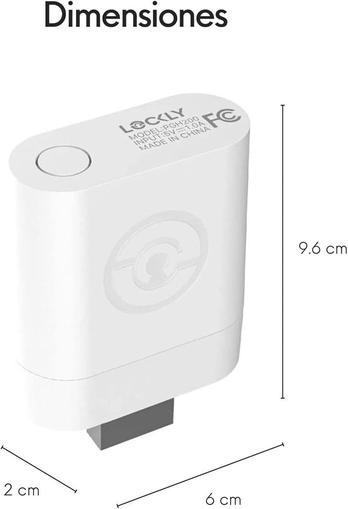 Lockly Secure Link Wi-Fi Hub - Control Your Lockly Smart Lock from Anywhere with Real-time Notifications and Voice Control