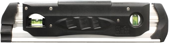 Digi-Pas DWL280PRO Waterproof IP67 Digital Torpedo Level and Protractor, Magnet, LED Bright Display, 9 inch,Black/Silver