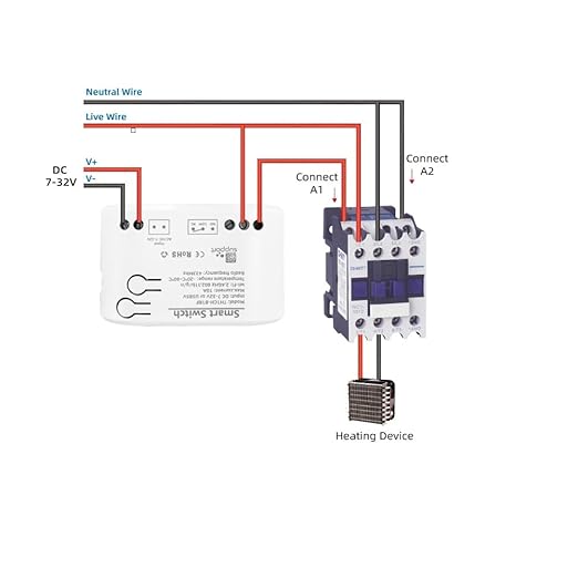 WiFi Wireless Temperature Controller,ewelink app Remote Dry Contact Smart Relay,Compatible with Alexa Google Assistant
