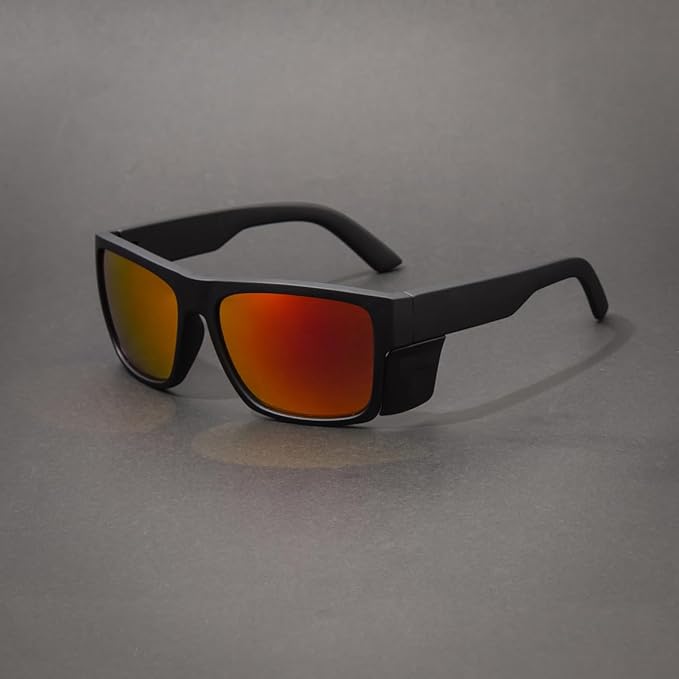 UV400 Polarized Safety Sunglasses – ANSI Z87.1 Certified, 100% UV Protection, Anti-Glare, Impact Resistant