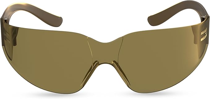 Work Safety Glasses For Men | Ansi Z87 Certified Safety Goggles For Shooting Range | Anti-Scratch Outdoor Glass