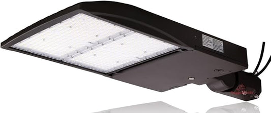 High Voltage 277-480V - 42,000 Lumen - 300 watt - Slip FIT Mount - NextGen III LED Shoebox Lights - Dimmable - Brown Housing