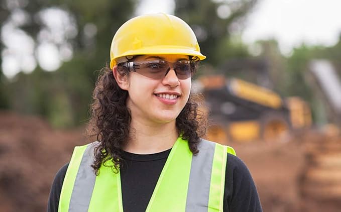 BISON LIFE Keystone Color Lens Safety Glasses | Anti Scratch | Impact Resistance | ANSI Z87.1 Standard | UV 400 Protection