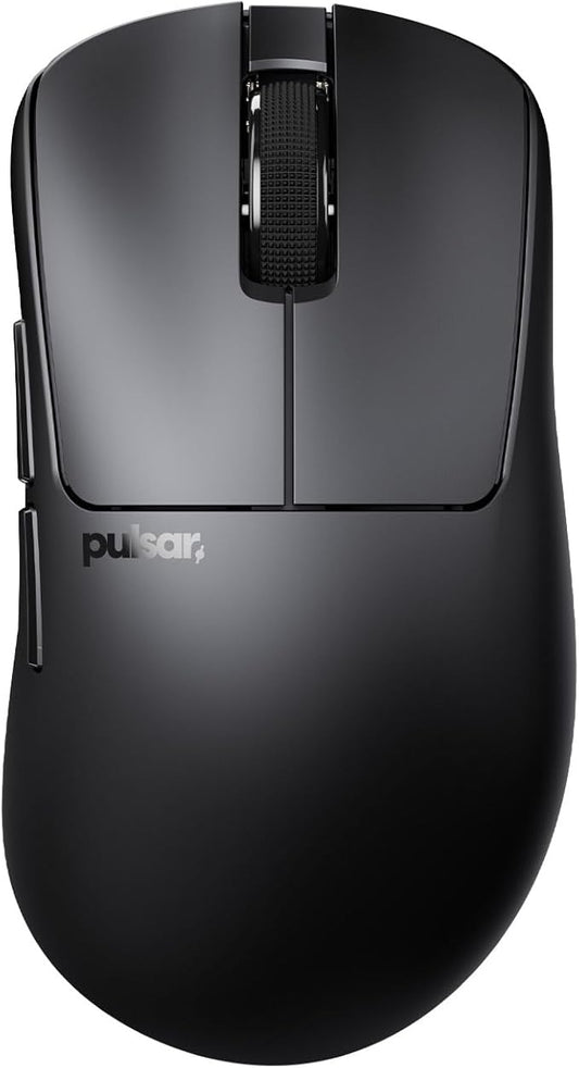Pulsar Gaming Gears Xlite Crazylight Wireless Gaming Mouse, Ultra Lightweight 1.45 oz (41g), Optical Switch, 32000 DPI, 750 IPS, XS-1 Sensor, 8k Compatible (Jet Black)