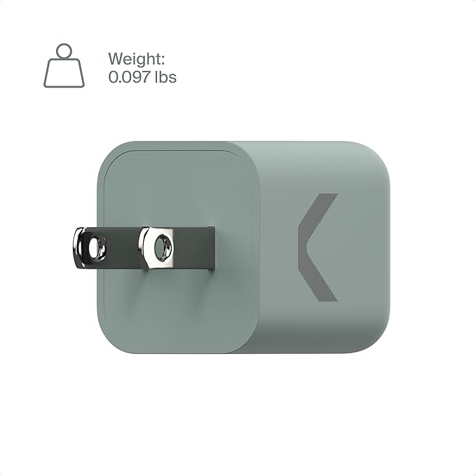 CLEMM Core 35W USB-C Charger, Core GaN PPS, USB-C Power Adapter for iPhone 16/15/14/13/12/11/X, Galaxy S24 Ultra/S23 (Core 35)