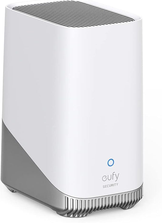 eufy Security HomeBase S380 (HomeBase 3),eufy Edge Security Center, Local Expandable Storage up to 16TB, Product Compatibility, Advanced Encryption,2.4 GHz Wi-Fi, No Monthly Fee