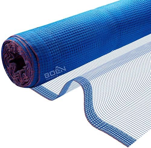 Debris Safety Netting Fire Retardant (8.6' x 150', Blue)