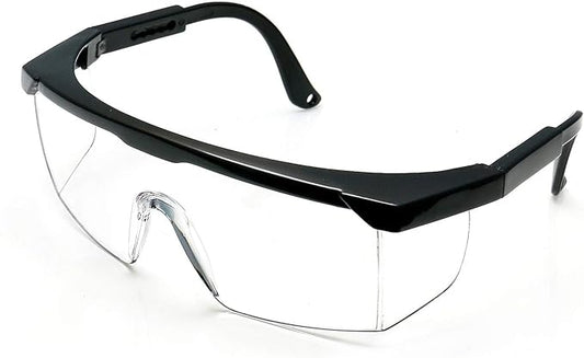 Safety Glasses Clear HD Anti-fog Goggles Eye Protective Eyewear Adjustable Frame Work Safety Glasses Over Eyeglasses