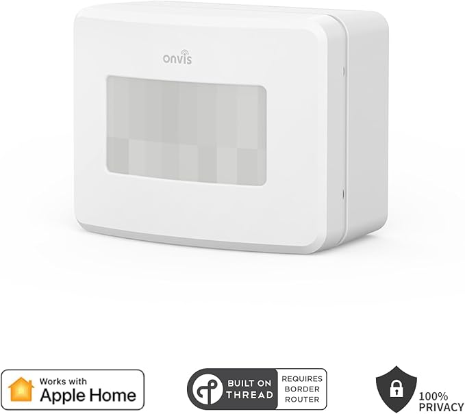 Smart Motion Sensor, Wireless Hygrometer, Thermometer, Works with Apple HomeKit, Smart Home Automation, PIR Motion Detector-Thread ((iOS 17.4 and Above is Required)