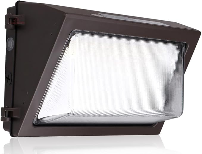 RuggedGrade 120W LED Wall Pack with Photocell - Durado IV Series - 17,400 Lumens - 5000K Bright White - Outdoor LED Wall Light - DLC 5.1 Premium