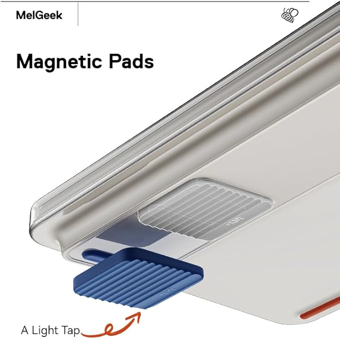 MelGeek O2 Wireless Mechanical Quiet Keyboard for Work, 75% Compact Office Keyboard, Low Profile, with Hot-Swappable and Pre-lubed Linear Switches,Bluetooth/2.4 GHz/USB-C for Mac Windows Linux