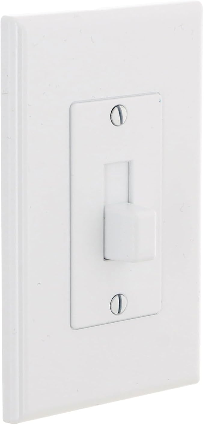 Taymac 2670W Revive Device Wall Plates 1-Gang Masque Decorator Cover, White