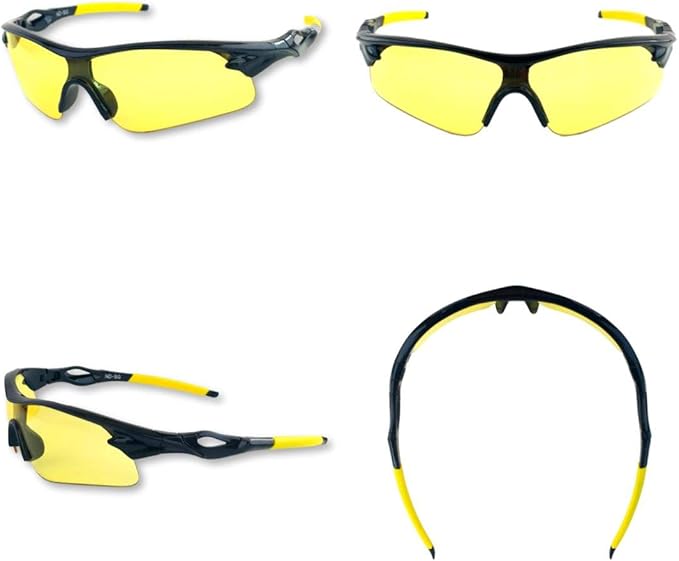 iLumen8 BEST Shooting Glasses UV Blacklight Yellow Vision Safety Eye protection