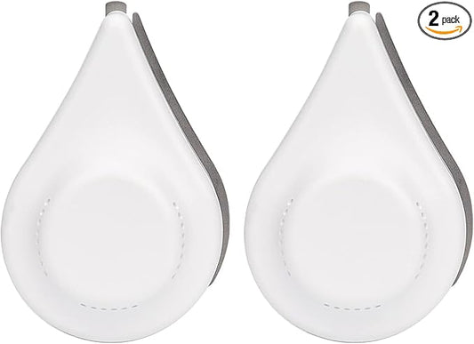 THIRDREALITY Zigbee Water Leak Sensor with Dripping Detection 2 Pack, 120 dB Alarm, App Notifications Enabled When Work with Home Assistant and Compatible Zigbee HUB, Batteries Included