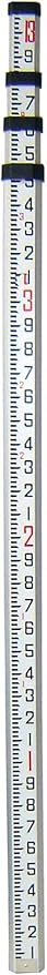 Johnson Level & Tool 40-6310 Aluminum Grade Rod, 13', 1 Rod, 47 Inch
