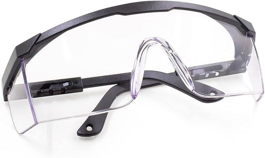 Safety Glasses For Men and Women, Anti Fog Work Glasses for Adjustable Frames and Side Protection