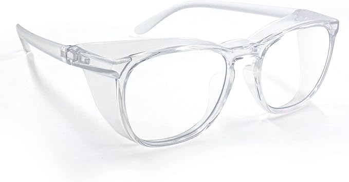 JING LEI Safety Glasses Goggles Anti-Fog UV400 Dust Protection Fashionable Pollen Glasses Lab Goggles for Women & Men