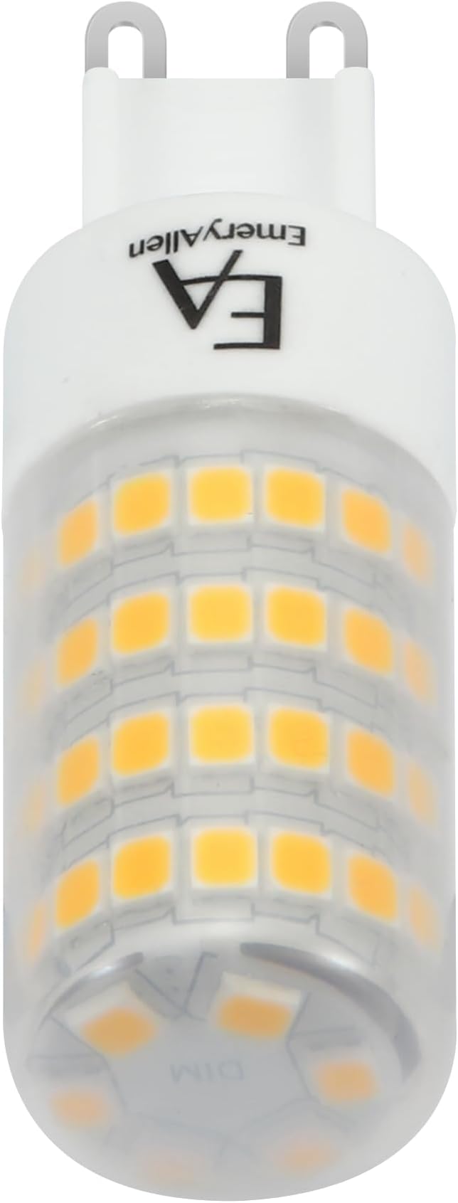 EmeryAllen G9 Base, 5.0Watt (60W Equivalent) Dimmable Miniature Bi-Pin | JA8 Compliant LED Light Bulb |120V- 550 Lumens |4000K |1 Pcs