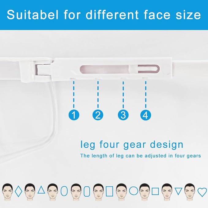 mozeeda Safety Glasses Anti-fog Clear Safety Goggles Eye Protection Safety Goggles AdjustableTemples,High Transmission, Lightweight & Comfortable Lightweight Protective Glasses.