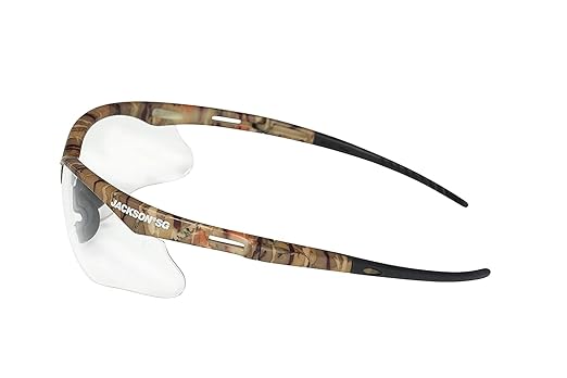 Jackson Safety SG Safety Glasses - Eye Protection for Men & Women - ANSI Z87.1 - Pack of 12 (Multiple Styles)