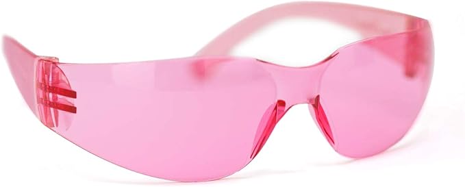 BISON LIFE Keystone Color Lens Safety Glasses | Anti Scratch | Impact Resistance | ANSI Z87.1 Standard | UV 400 Protection